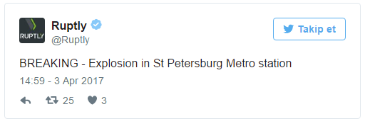 Rusya'da metroya saldırı: 9 ölü