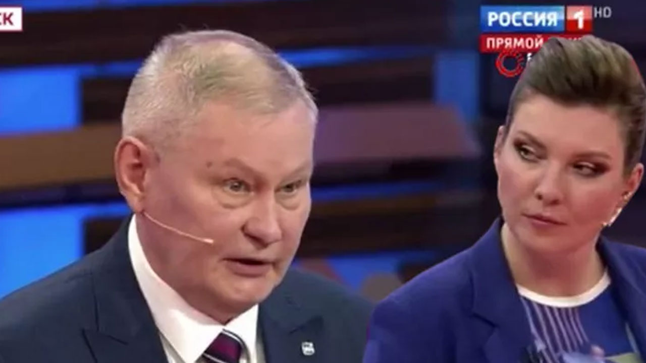 Emekli Rus Albaydan Putin'i kızdıracak sözler: Canlı yayında Ukrayna’ya saldırılarını eleştirdi