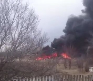 Rus savaş uçağı düştü!