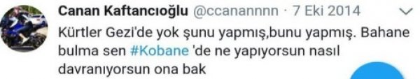 CHP İstanbul İl Başkanı Canan Kaftancıoğlu'ndan skandal tweetler