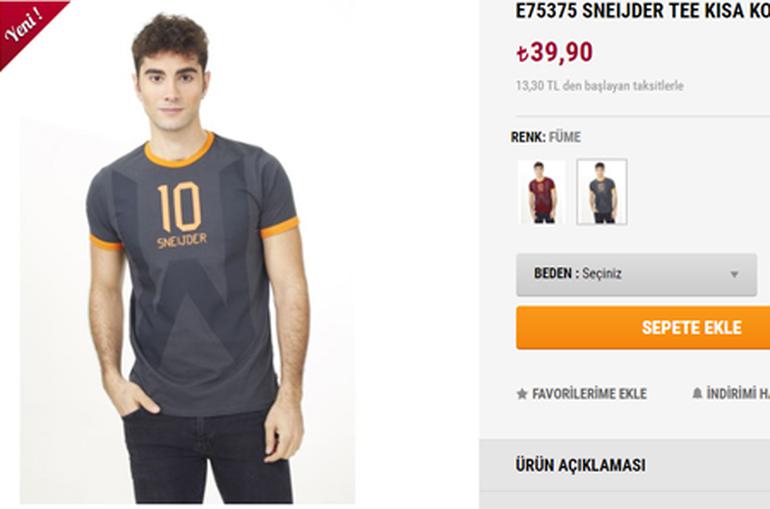 GS Store'dan Sneijder fiyaskosu