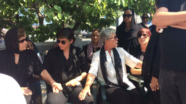 Vatan Şaşmaz'ın eşi, cinayetten sonra ilk kez görüntülendi