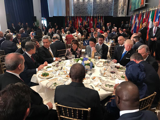 Cumhurbaşkanı Erdoğan ve Trump bir araya geldi