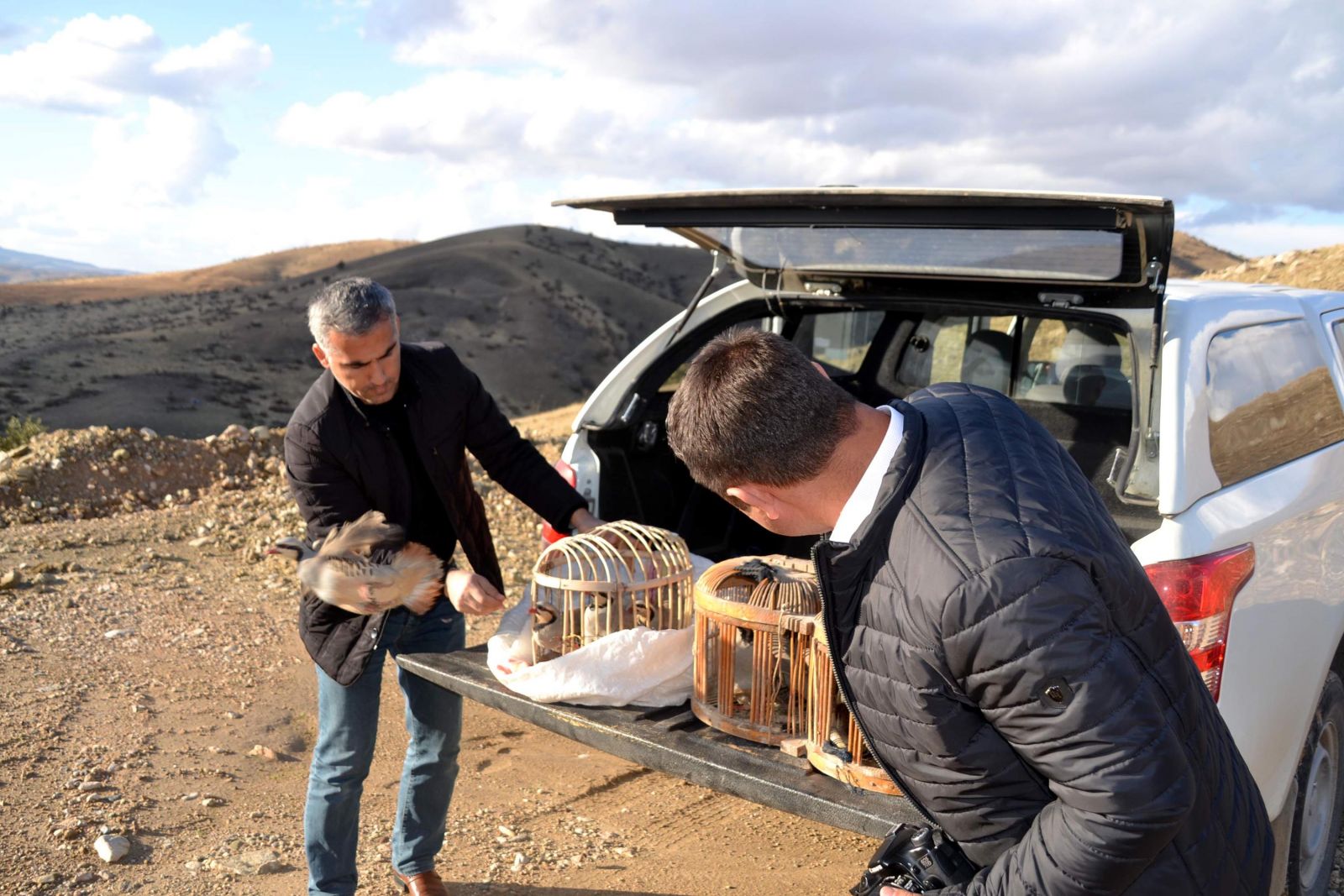 Siirt'te durdurulan araçtan çıktı!