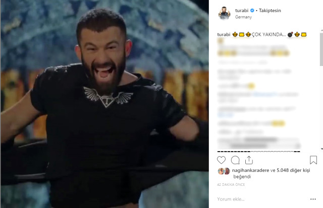 Survivor 2019 için Turabi Çamkıran sürprizi
