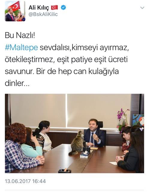 Maltepe Belediye Başkanı'ndan dikkat çeken hareket!