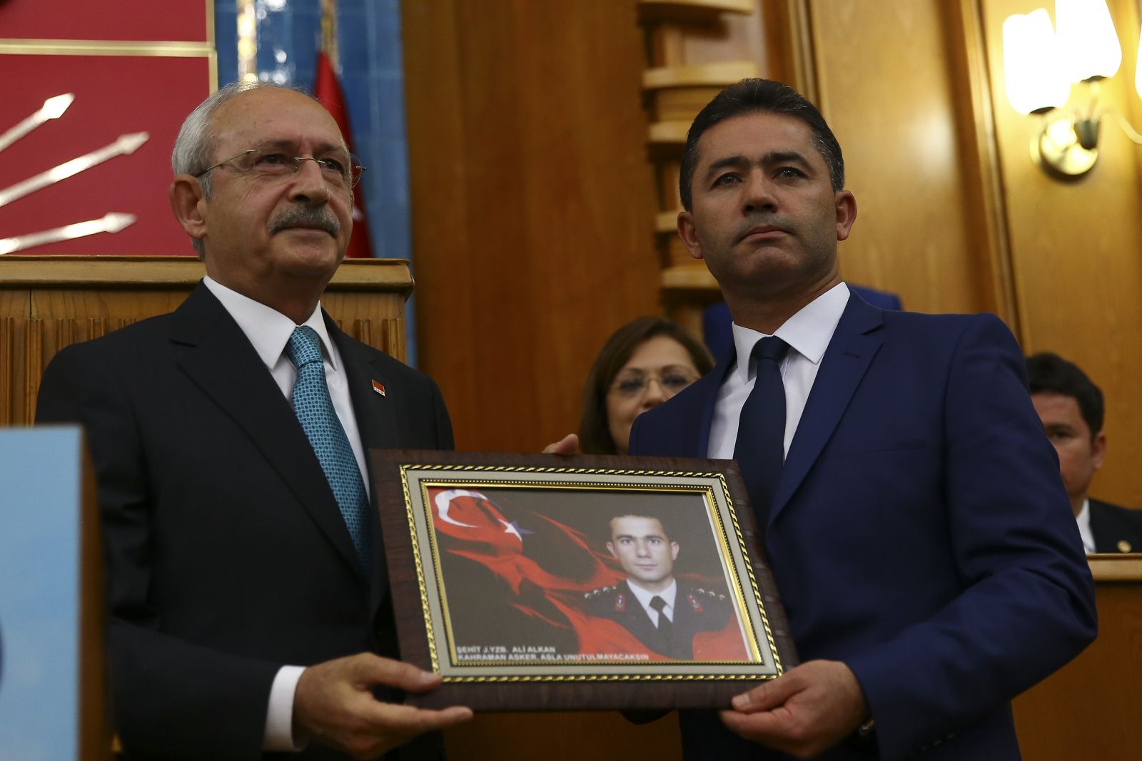 Yarbay Mehmet Alkan CHP'li oldu