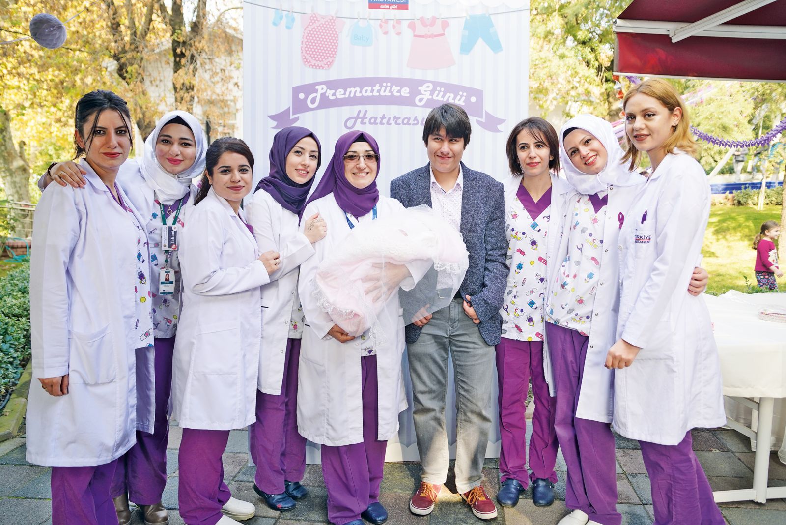 Erken doğanlara  17 senelik destek
