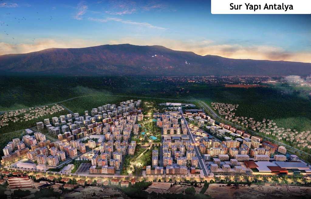Türkiye’nin mega projesinin 6417 konutluk Park etabında inşaat sona yaklaşıyor