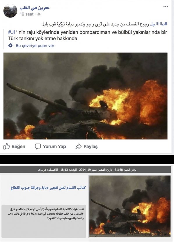 Sosyal medyada Zeytin Dalı Harekâtı'na kara propaganda