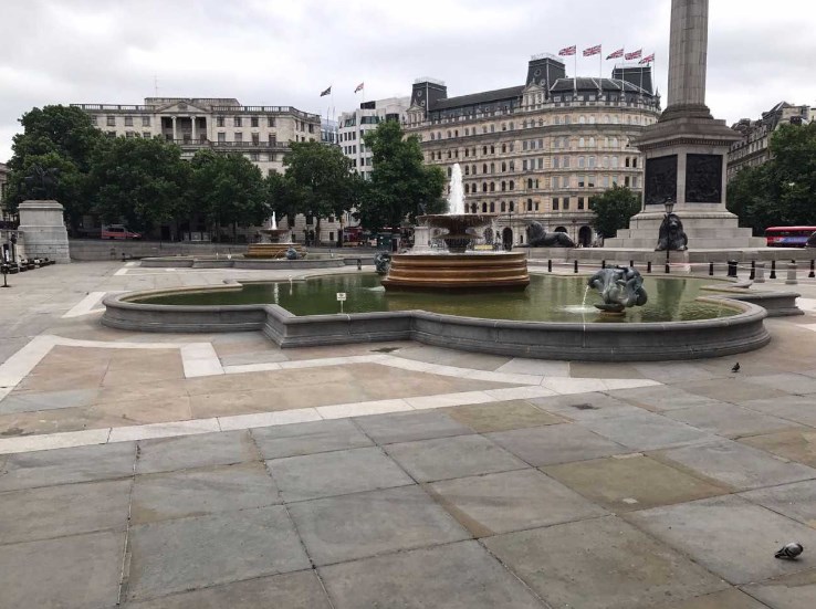 Trafalgar Meydanı boşaltıldı
