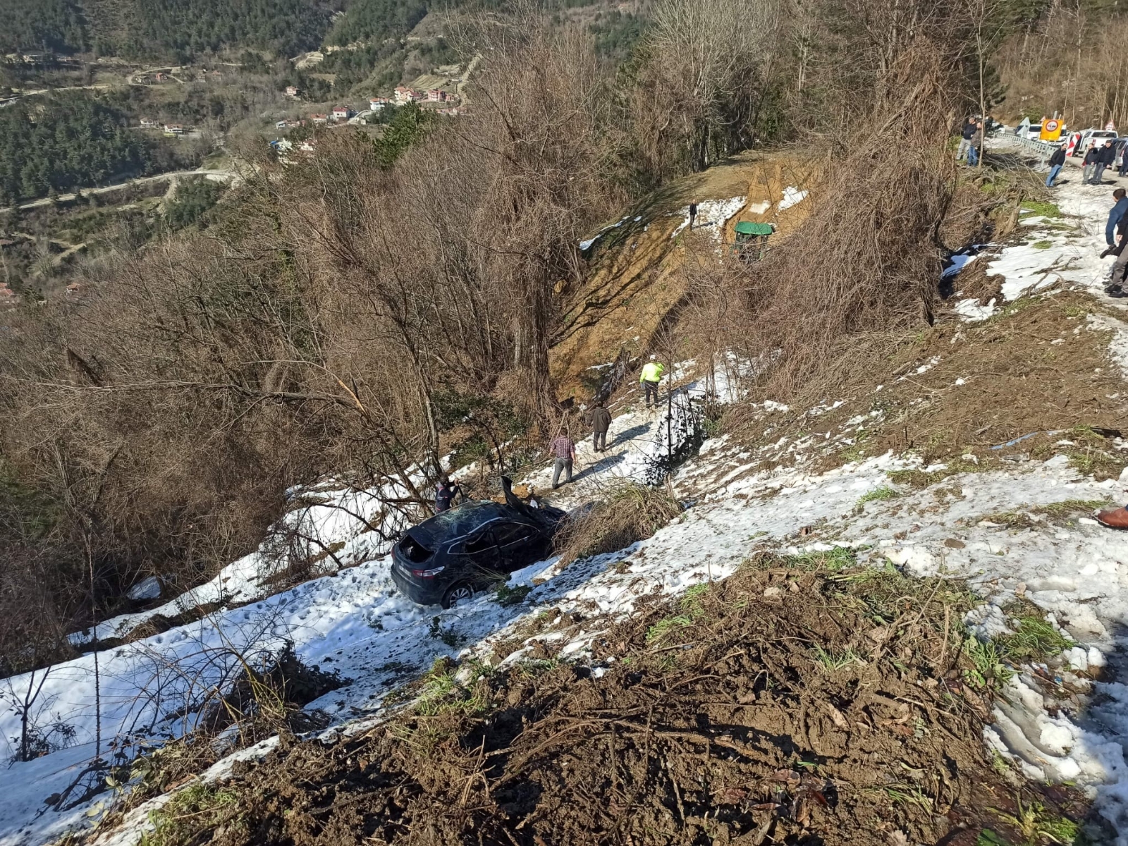 Kastamonu'da kaza: Şehit annesi ve babası yaralandı