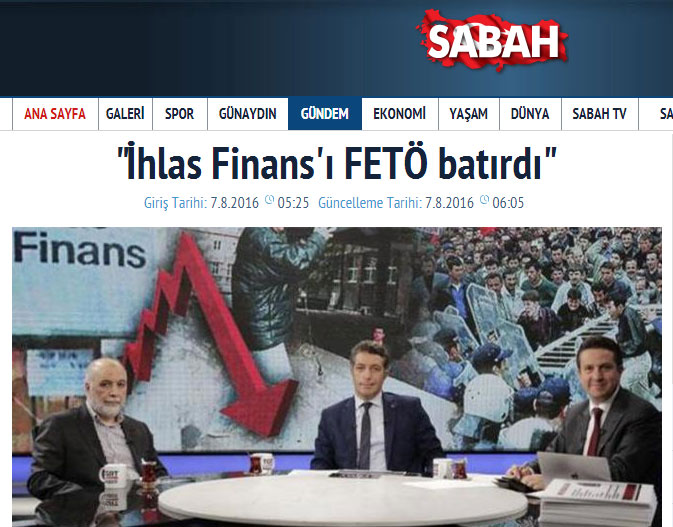 Bütün medya destek verdi