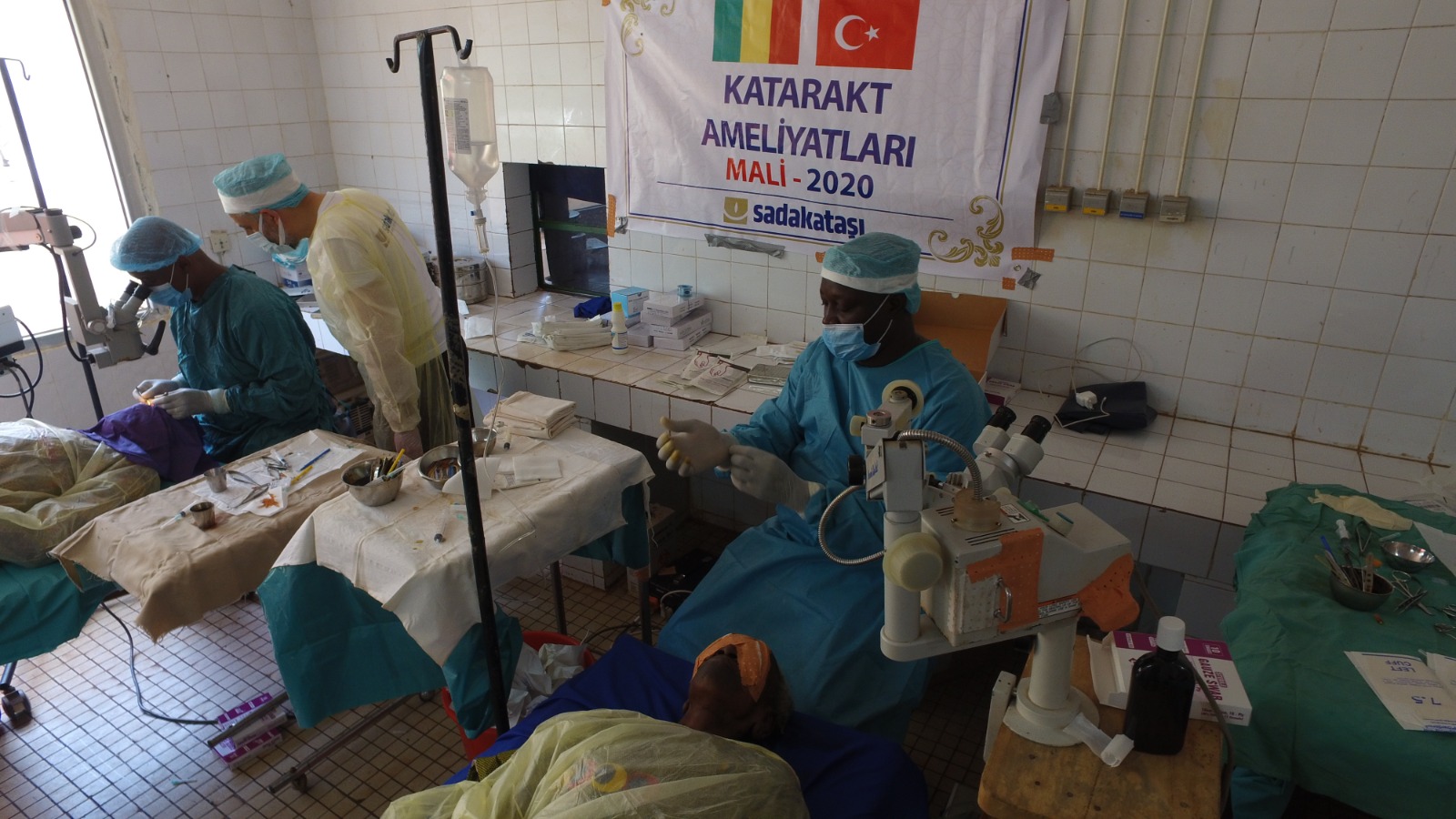 Sadakataşı’ndan Mali’ye sağlık desteği