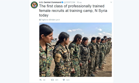 CENTCOM, Suriye’deki silah yardımlarının fotoğraflarını paylaştı