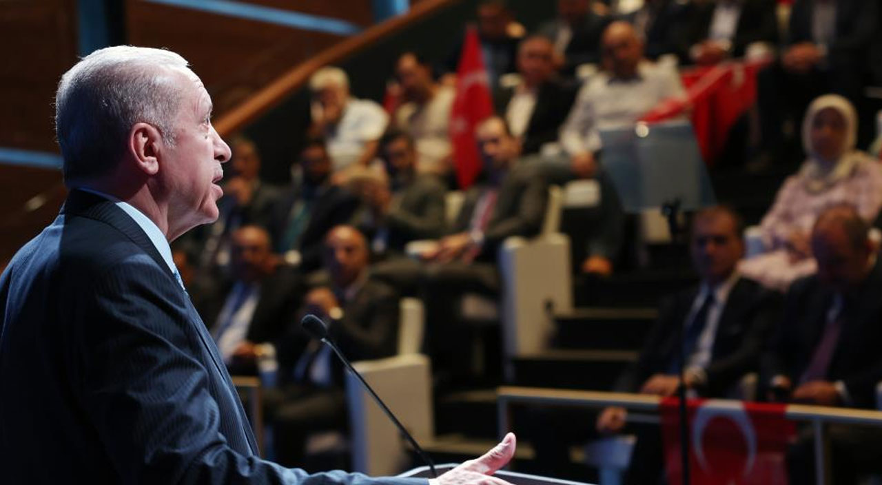 Cumhurbaşkanı Erdoğan ABD’de yaşayan Türk vatandaşlarıyla bir araya geldi