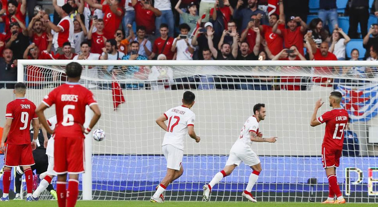 A Milli Takım Uluslar Ligi'nde 3'te 3 yaptı A Milli Takım Uluslar Ligi'nde 3'te 3 yaptı