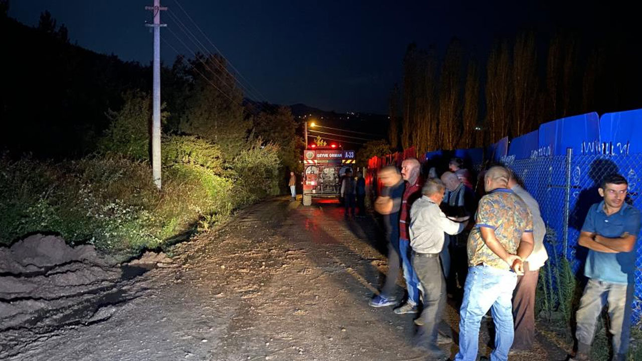 Misafirliğe giden baba ve 3 çocuğu yanarak öldü