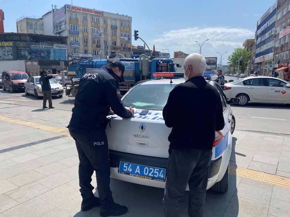 “Geri döneyim o zaman, kusura bakmayın” dedi cezadan kaçamadı