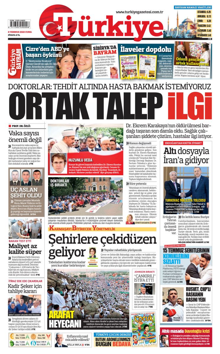 Hekimler huzursuz: Ölüm tehdidi altında hasta bakmak istemiyoruz