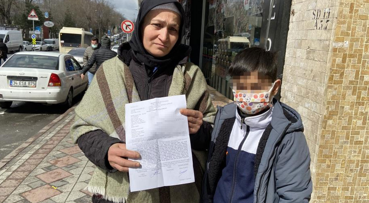 Eyüpsultan'da bir garip olay: Annesini bekleyen çocuğa yumruklu saldırı