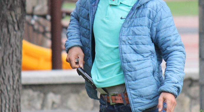 Samsun'da bıçaklı saldırgan tehlike saçtı