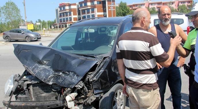 Samsun'da inanılmaz kaza