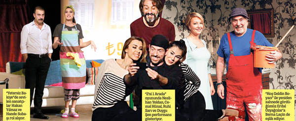 Oyuncu dediğin sahnede olur