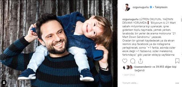 Şarkıcı Özgün'den oğluyla ilgili duygusal paylaşım
