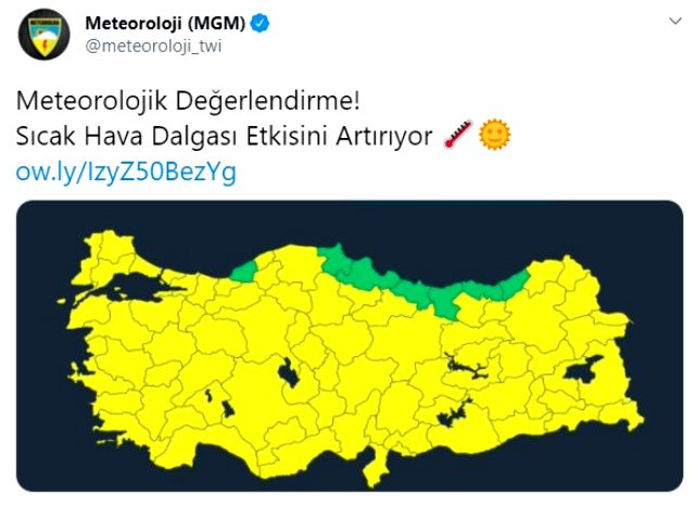 Meteorolojiden 74 ile sarı kodlu uyarı: Hafta sonuna kadar dikkat!