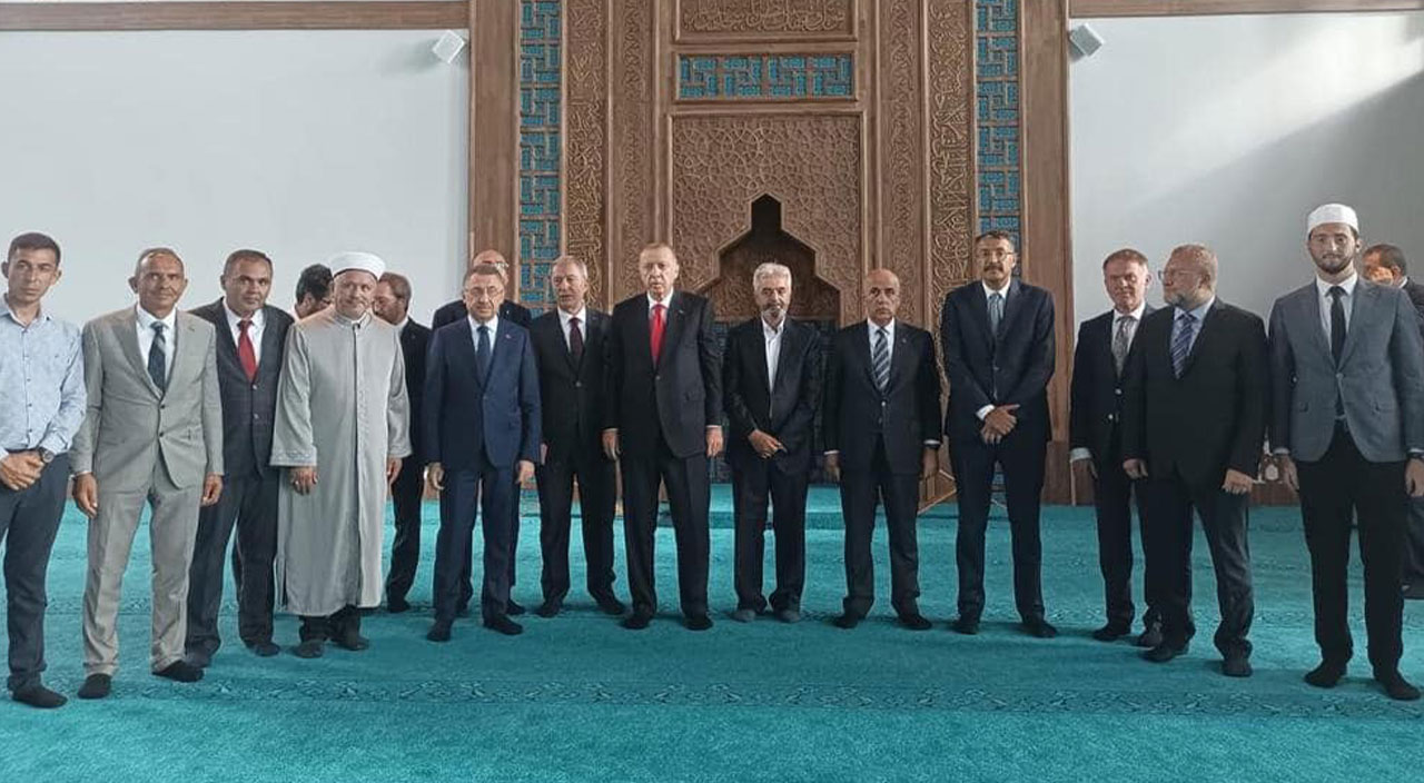 Cumhurbaşkanı Erdoğan Mehmetçik Camii'nin açılışını yaptı
