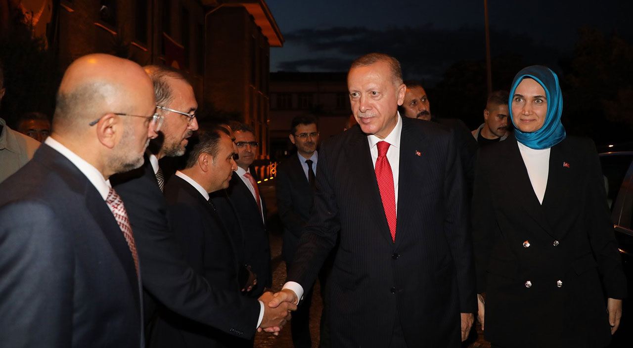 Cumhurbaşkanı Erdoğan Mehmetçik Camii'nin açılışını yaptı