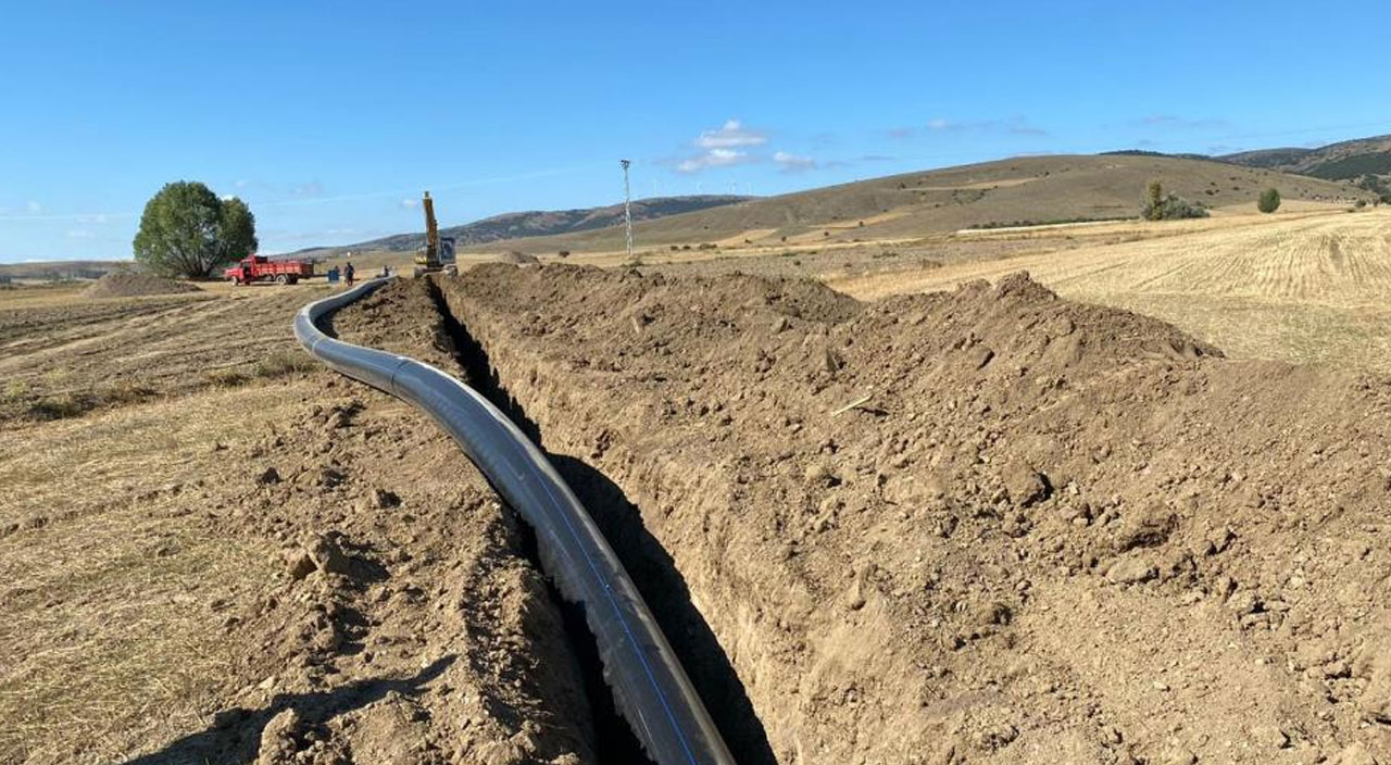 Tokat'ta yapımı süren barajla 38 bin dekar arazi sulanacak