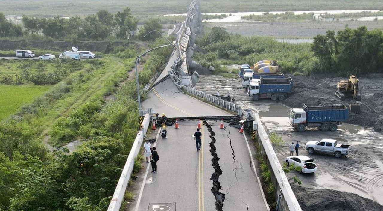 6,9 ile sallanan Tayvan'da depremin bilançosu belli oldu