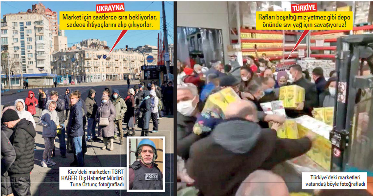 Savaş Ukrayna'da, kuyruk Türkiye'de!