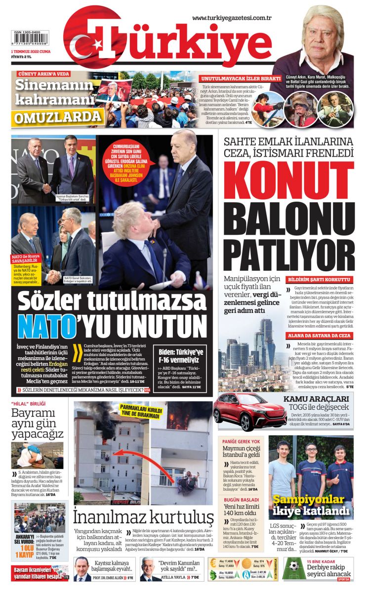 Konutta balon patlıyor
