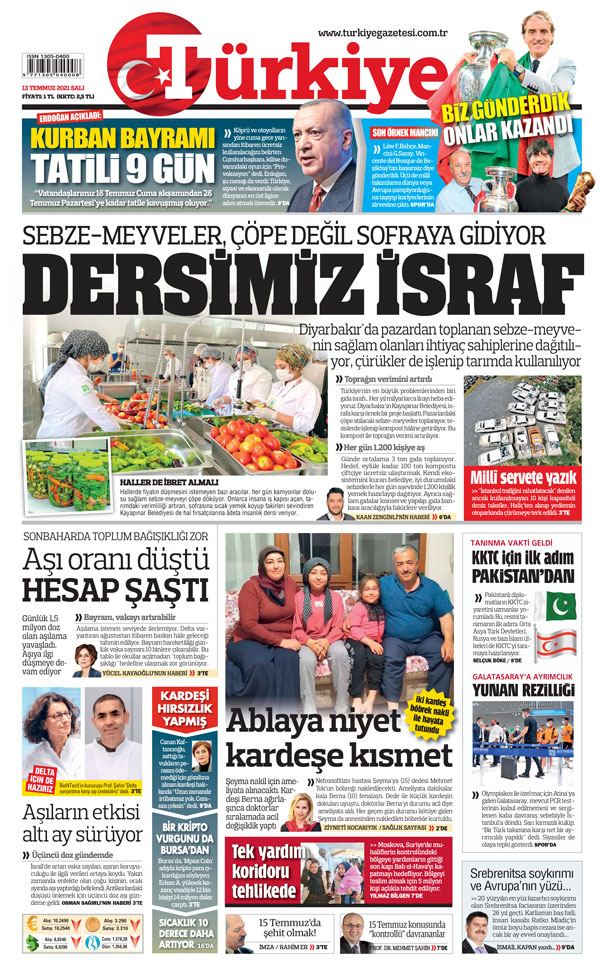 İsrafın turşusunu kuracak