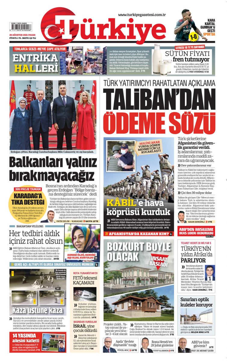 Taliban'dan Türk yatırımcıya ödeme garantisi