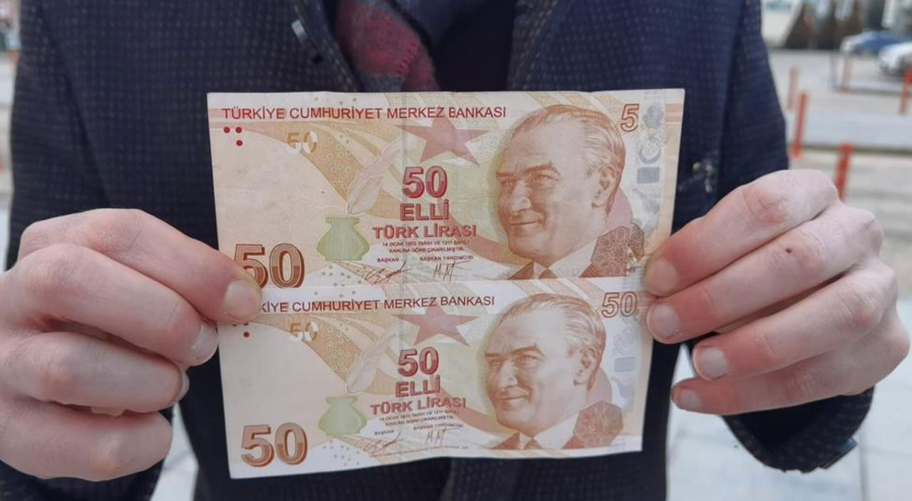 ATM’den çektiği parayı internetten bin katına satışa çıkardı