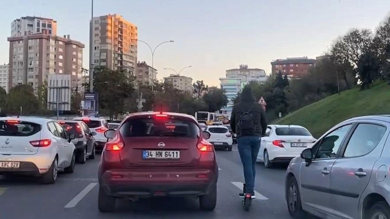 İstanbul trafiğinde ‘scooter’ tehlikesi:‘Hayalet gibi  her yerden  çıkıyorlar’
