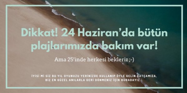 CHP'li belediyeler sahilleri kapattı