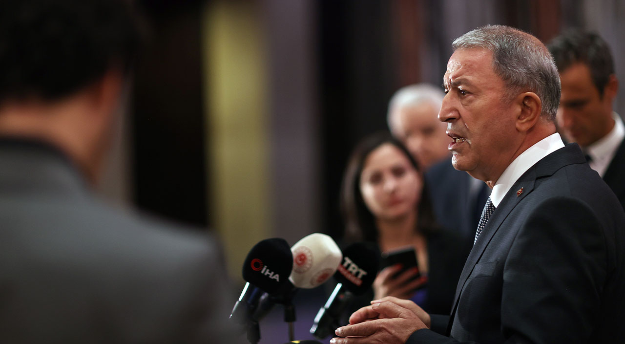 Son dakika! Bakan Akar'dan sert tepki: Yunanistan akıllı olsun Son dakika! Bakan Akar'dan sert tepki: Yunanistan akıllı olsun