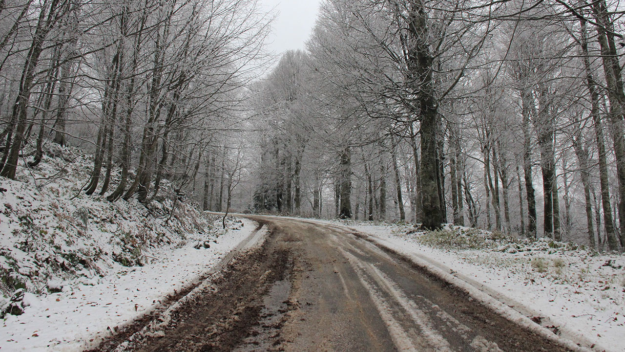 İstanbul'un yanı başında kar yağışı: Zirve beyaza büründü İstanbul'un yanı başında kar yağışı: Zirve beyaza büründü