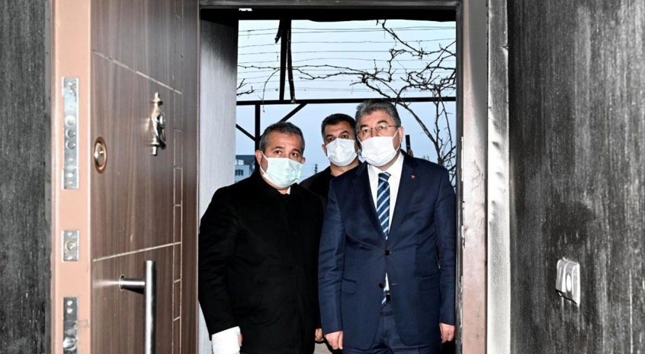 Ev küle dönerken şehidin hatıraları zarar görmedi