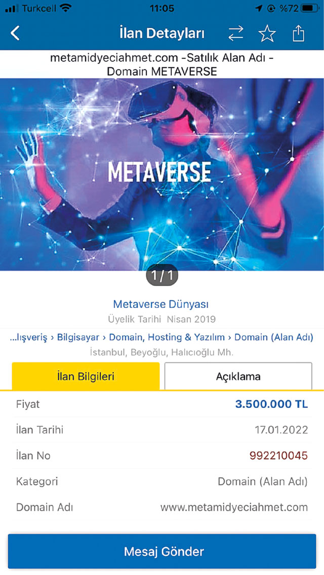 Metaverse fırsatçıları