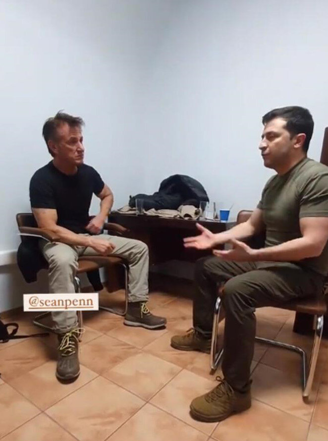 Belgesel için Kiev'e gelmişti, ünlü Hollywood oyuncusu Ukrayna'dan böyle kaçtı