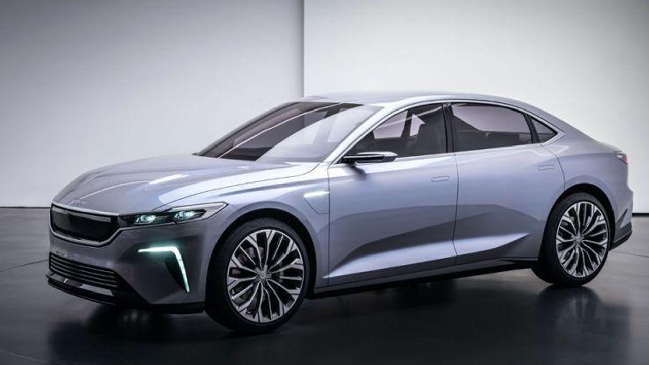 İlk görüntüler heyecan verici... TOGG, Sedan Modelinin  Tasarımı sızdırıldı