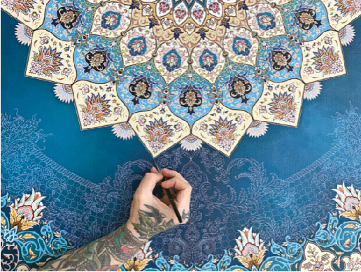 Kadim güzellikler halılara düğümlendi