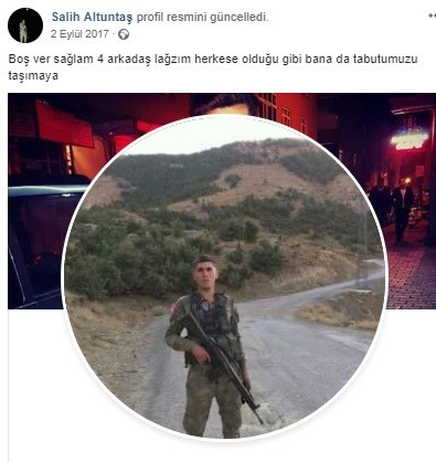 Şehit ateşi Ordu’ya düştü