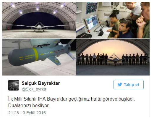 Milli silahta kahramanın adı